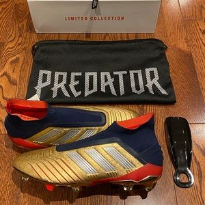 Adidas Predator 19+ - Zidane and Beckham (FG Gold/Navy)